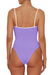 Hunza G | Pamela Swim Contrast Lilac | Girls with Gems