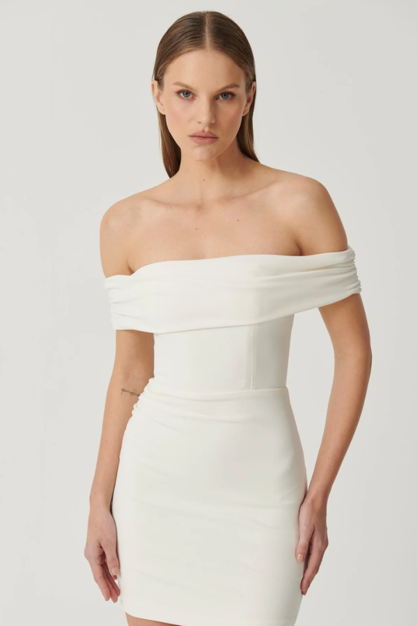 Amalia Mini Dress Ivory