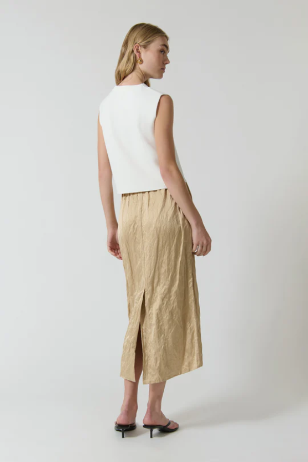 Onte | Linda Gilet White | Girls with Gems