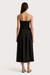 Faithfull the Brand | Lida Midi Dress Black | Girls with Gems