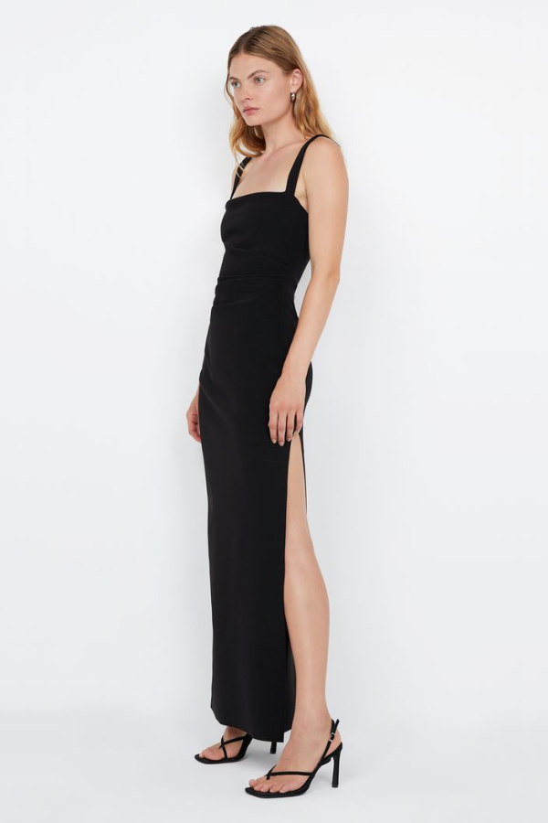 Bec and Bridge | Leora Tuck Maxi Dress Black | Girls with Gems