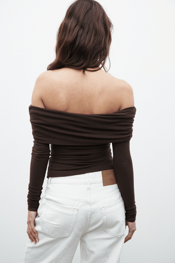 Bayse | Alessandra Top Chocolate | Girls with Gems