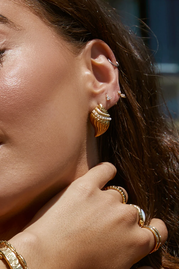 Arms of Eve | Tully Gold Earrings | Girls with Gems