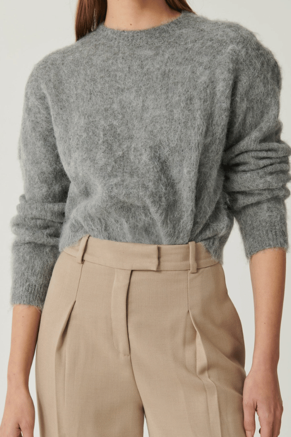 Effie Kats | Imani Jumper Grey | Girls with Gems