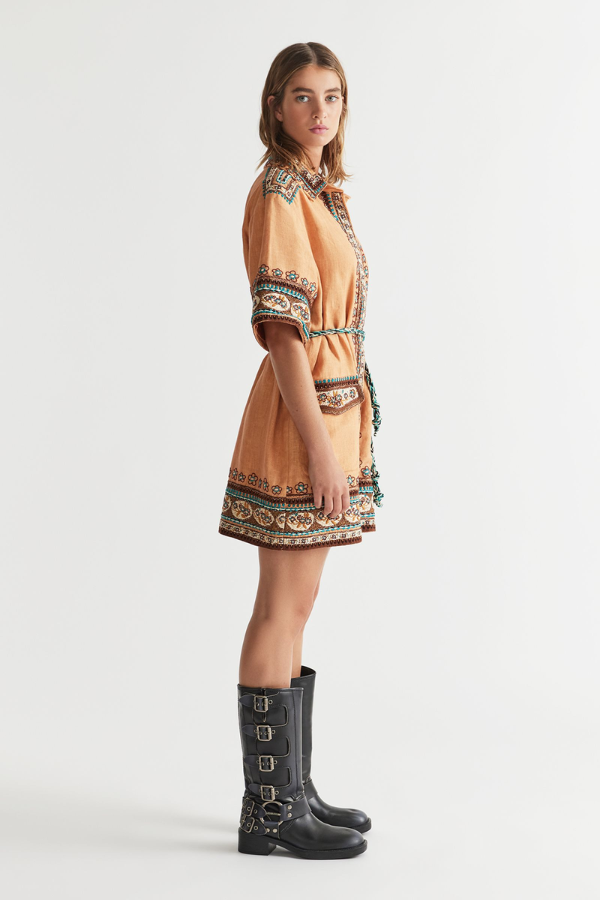 Antipodean | Zen Shirt Dress Porcini | Girls With Gems