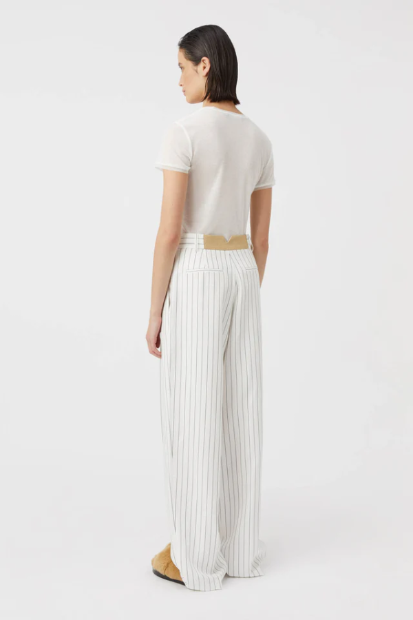 Camilla and Marc | Jagger Trouser White Pinstripe | Girls with Gems