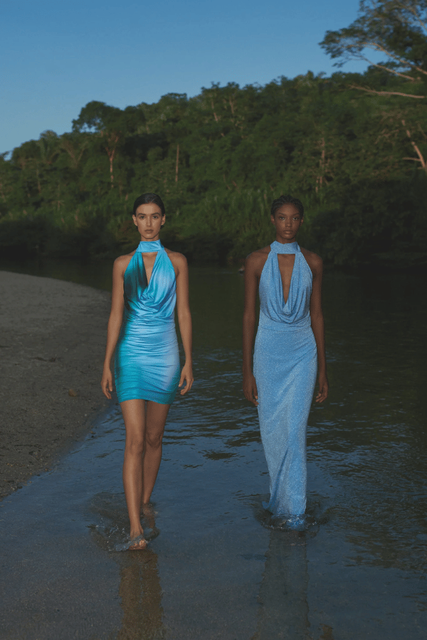 Baobab | Riviera Dress Saxe | Girls with Gems