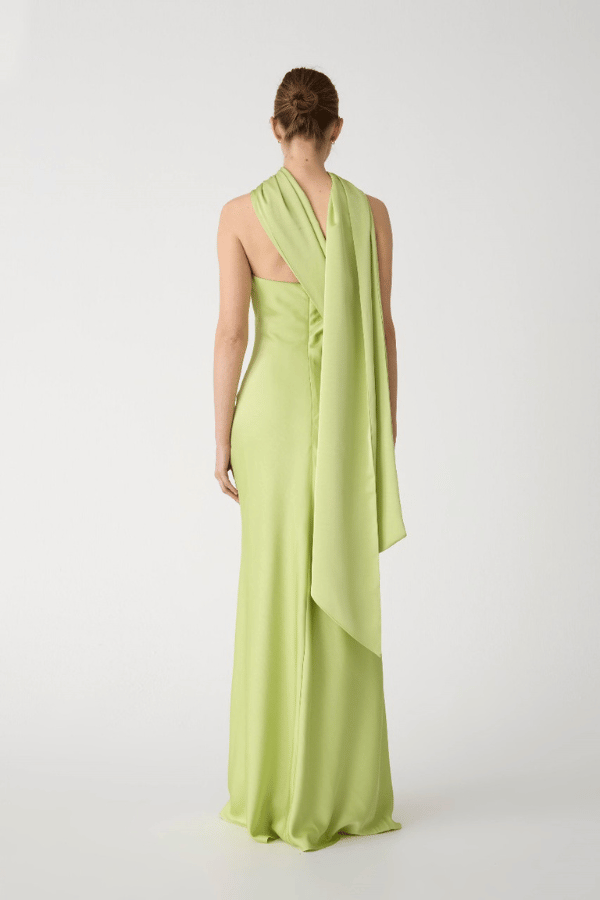 Misha | Lilia Maxi Dress Garden Green | Girls with Gems