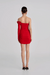 Maygel Coronel | Selvaggio Mini Dress Red | Girls with Gems