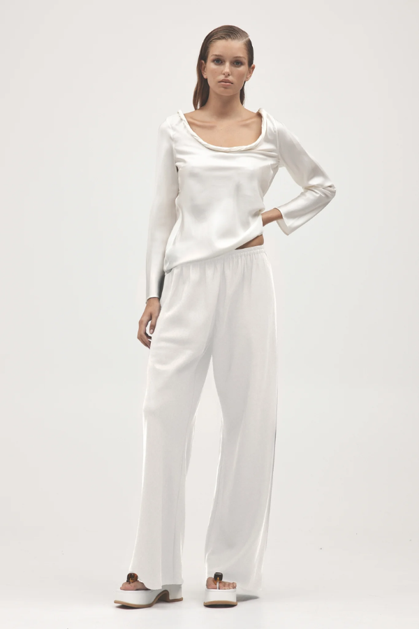 Marle | Coco Pant Ivory | Girls with Gems