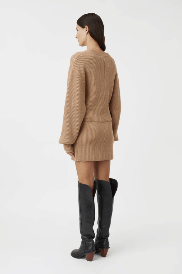 Camilla and Marc | Aurelia Sweater Camel | Girls with Gems