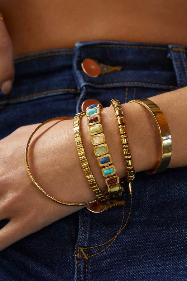 Arms Of Eve | Elkie Gold Bracelet | Girls with Gems