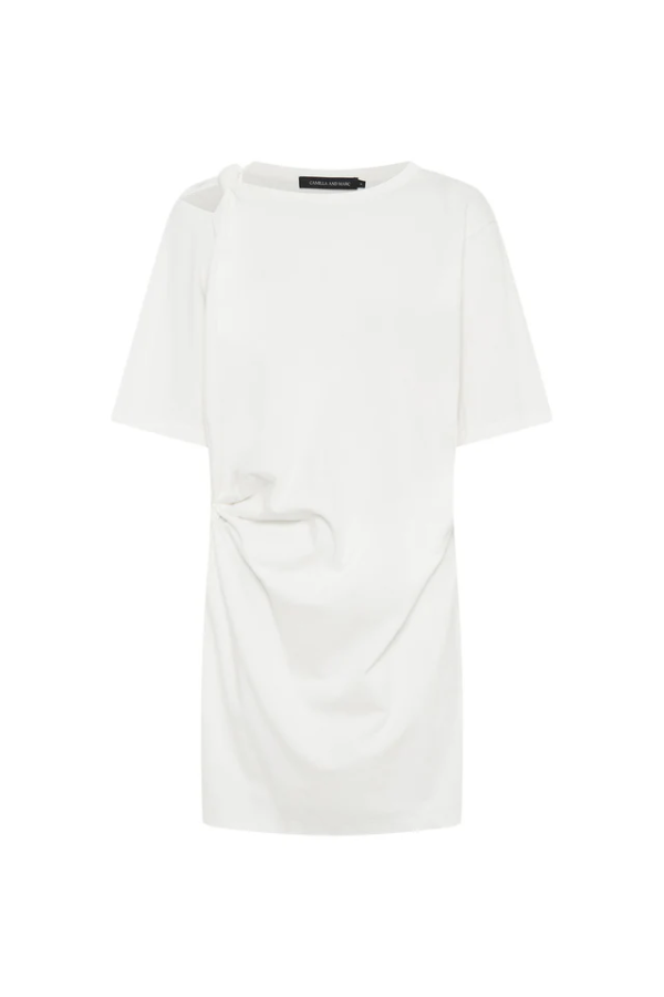 Camilla and Marc | Anani Tee Dress White | Girls With Gems