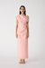 Misha | Gia Midi Dress Rose Quartz Pink | Girls with Gems