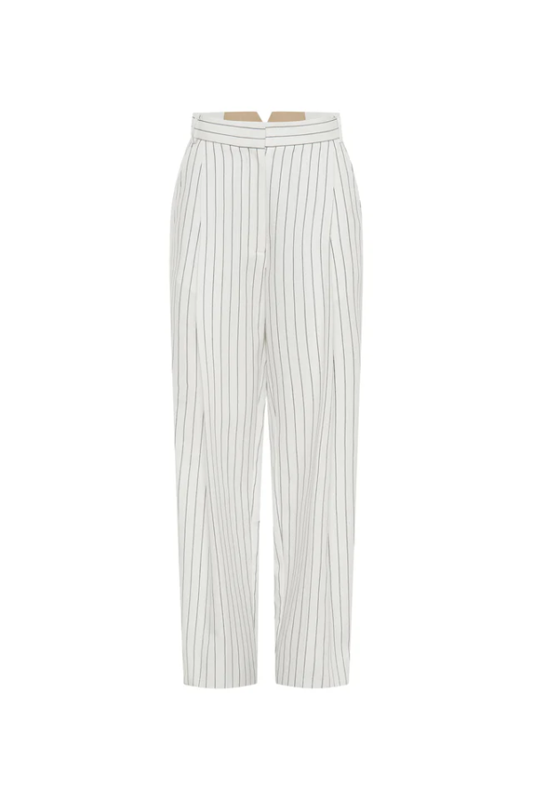 Camilla and Marc | Jagger Trouser White Pinstripe | Girls with Gems