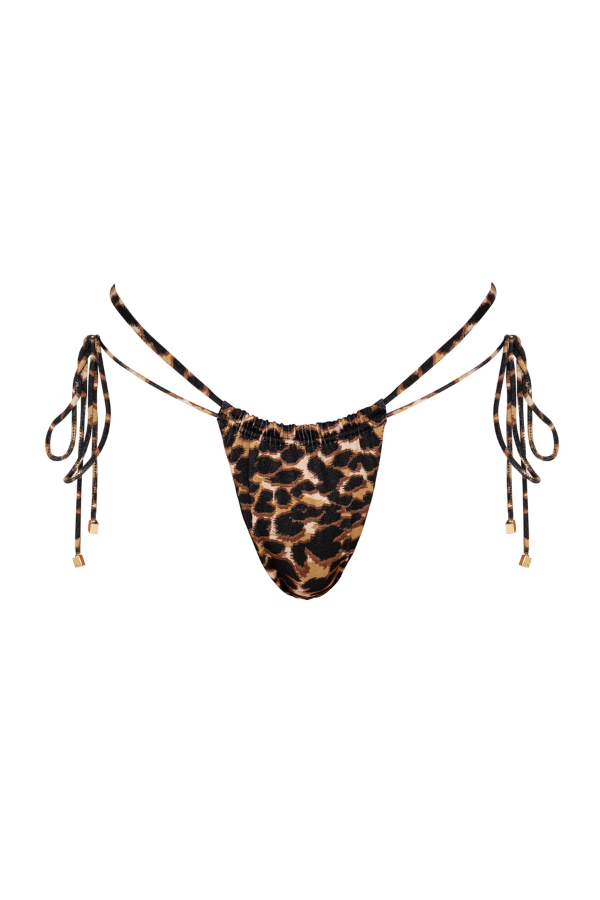 Sommer Swim | Farrah Bottoms Leopard | Girls with Gems