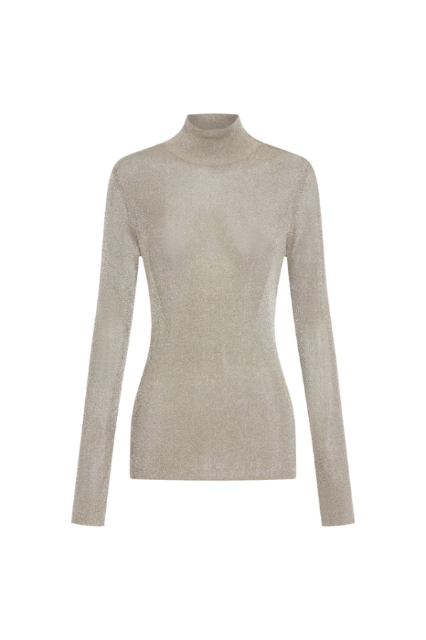 Camilla and Marc Aretz Turtleneck Champagne Girls with Gems