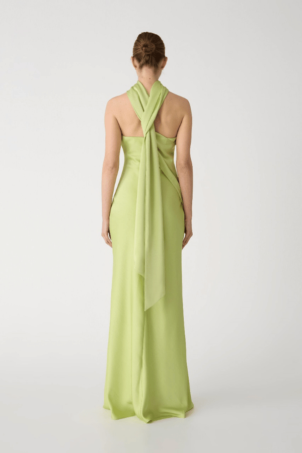 Misha | Lilia Maxi Dress Garden Green | Girls with Gems