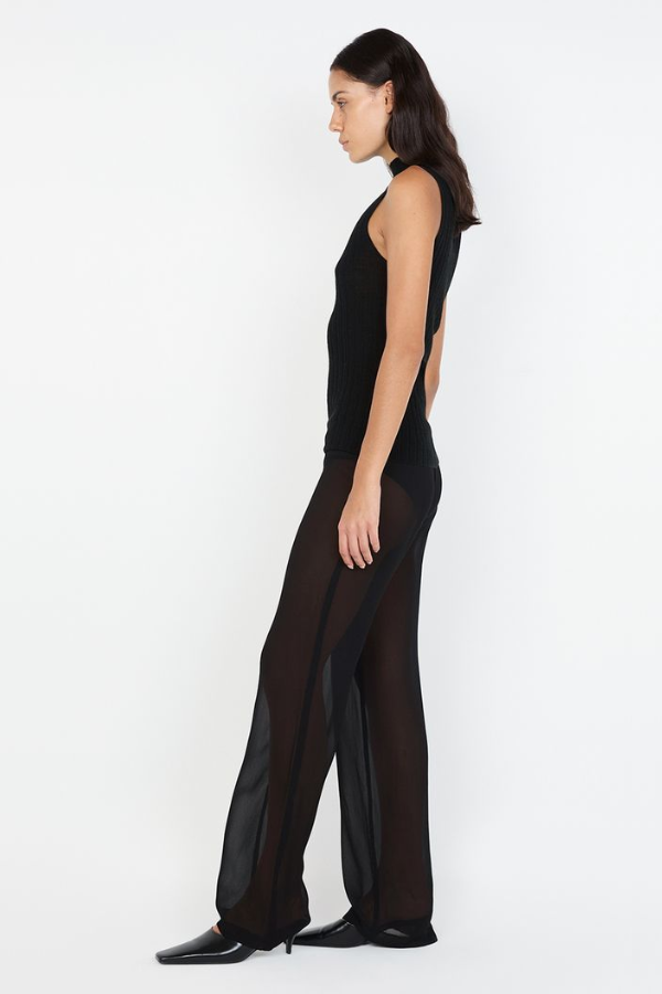 Bec and Bridge | Joni Sleeveless Top Black | Girls with Gems