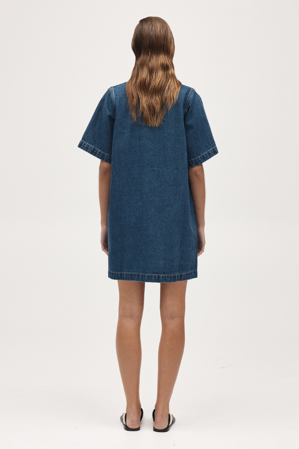 Marle | Darla Dress Heritage Blue | Girls with Gems