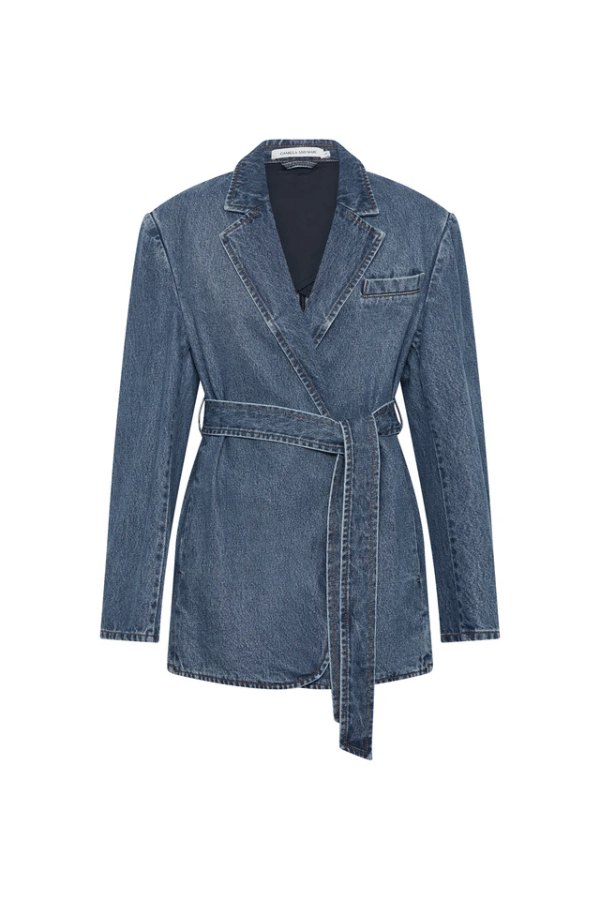 Camilla and Marc | Ryland Denim Blazer Classic Blue | Girls With Gems