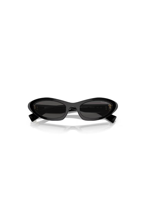 Miu Miu | MU 09YS Black W/ Dark Grey | Girls With Gems