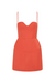 Camilla and Marc | Doherty Peplum Mini Dress Coral | Girls with Gems