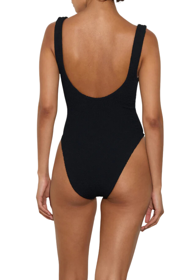 Hunza G | Celine Swim Black | Girls with Gems