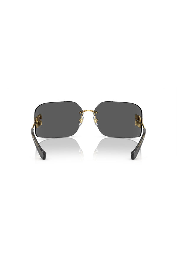 Miu Miu | MU 54YS Gold W/ Dark Grey | Girls With Gems