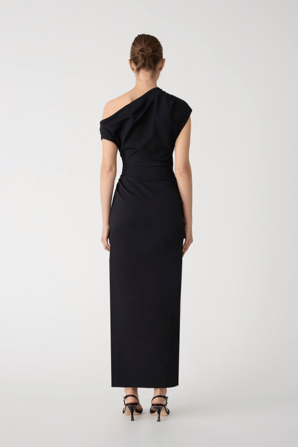 Misha | Gia Midi Dress Black | Girls with Gems