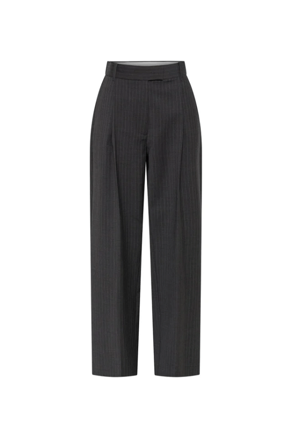 Camilla and Marc | Brancusi Trouser Charcoal Pinstripe | Girls with Gems