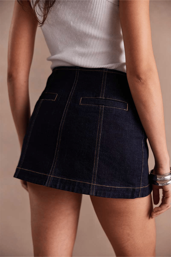 Sovere | Dusk Denim Skort Ink | Girls with Gems