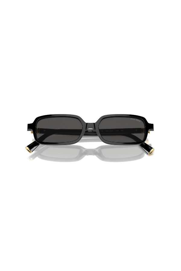 Miu Miu | MU 11ZS Black W/Dark Grey | Girls With Gems