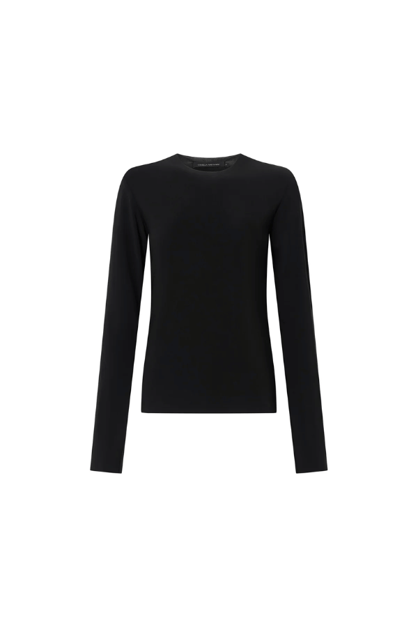 Saint Long Sleeve Top Black