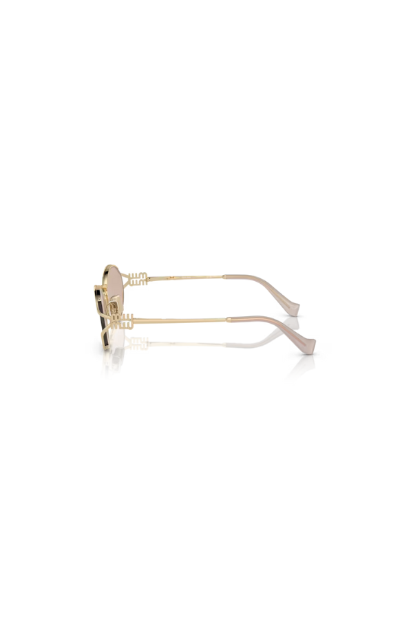 Miu Miu | MU 52YS Pale Gold W/ Pink | Girls With Gems