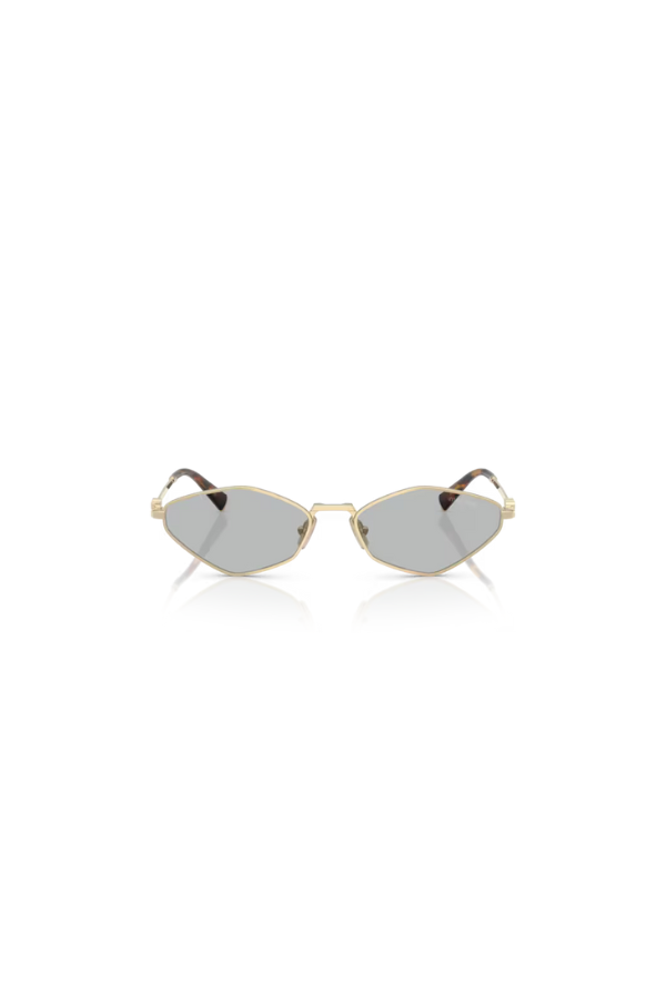 Miu Miu | MU 56ZS Pale Gold W/ Light Grey | Girls with Gems