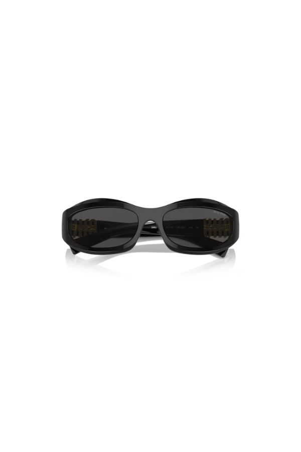 Miu Miu | MU 14ZSF Black | Girls With Gems