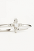 By Charlotte | Sterling Silver Live In Light Ring | Girls with Gems