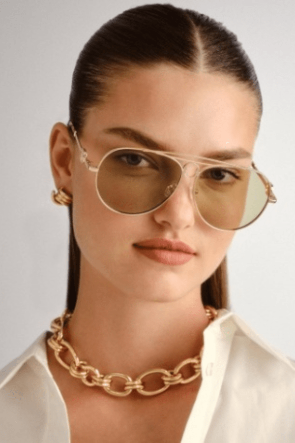 Le Specs | Abracadabra Bright Gold | Girls With Gems