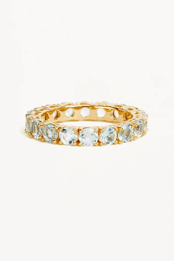 By Charlotte | 18k Gold Vermeil Infinite Skies Ring | Girls with Gems