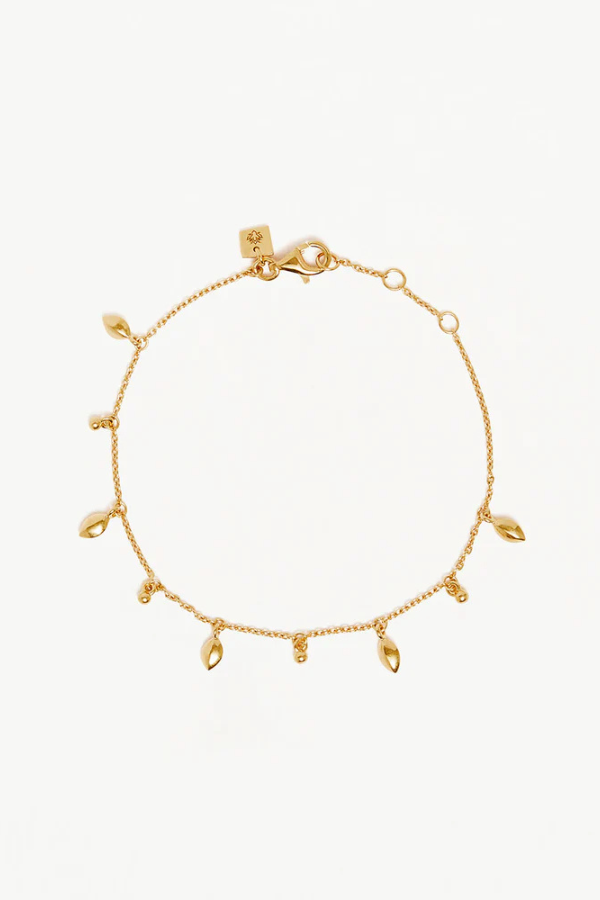 By Charlotte | 18k Gold Vermeil Live In Grace Bracelet | Girls with Gems