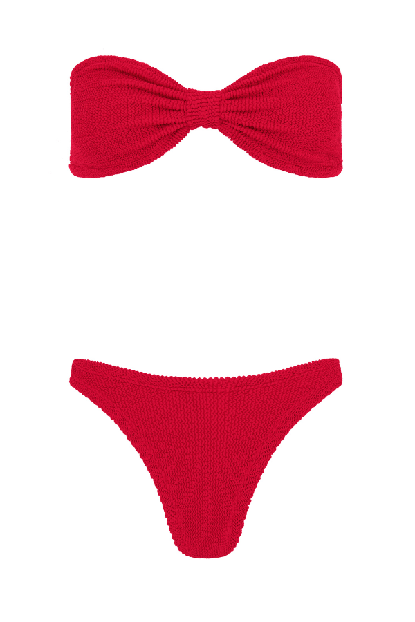 Hunza G | Tina Bikini Red | Girls with Gems