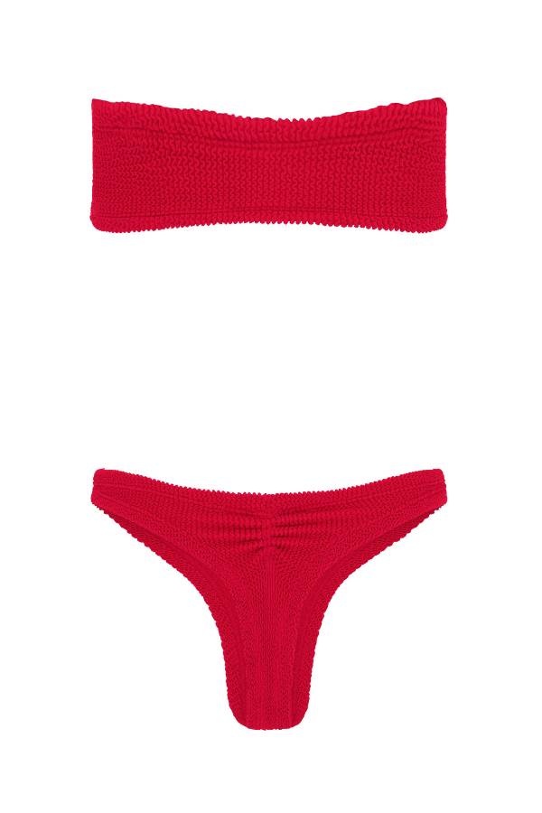 Hunza G | Tina Bikini Red | Girls with Gems