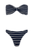 Girls with Gems | Jean Bikini Navy/White | Hunza G