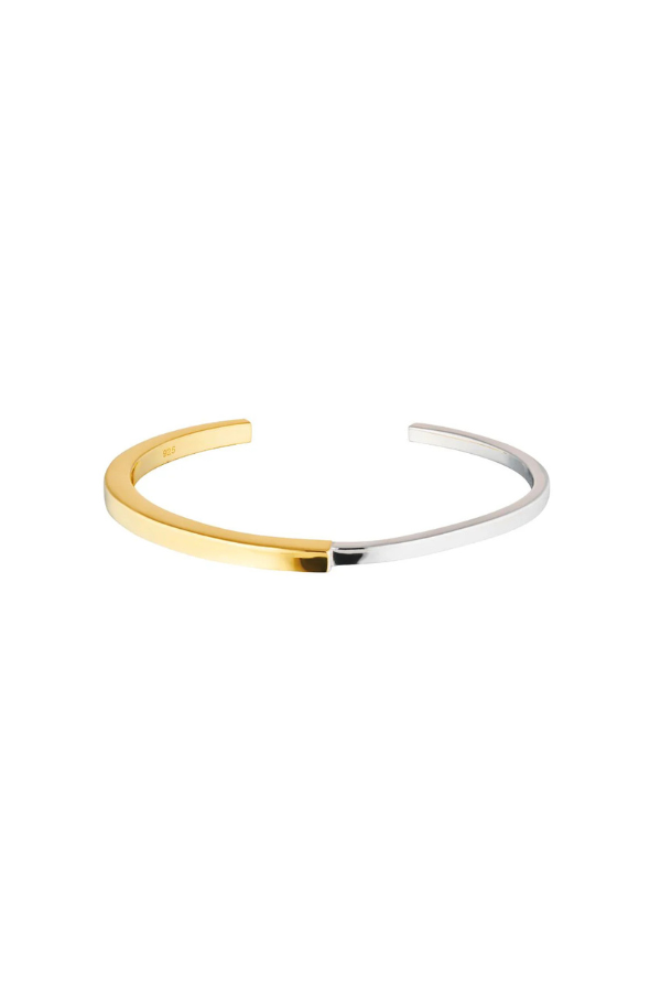 Avant Studio | Dallas Cuff Gold/Silver | Girls with Gems