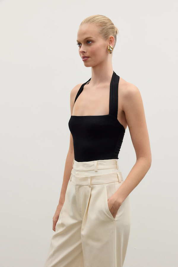Bayse | Karlita Bodysuit Black | Girls with Gems