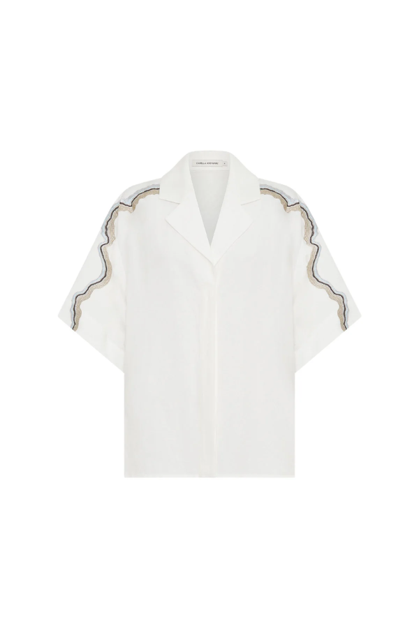 Camilla and Marc | Serene Shirt Cream | Girls with Gems