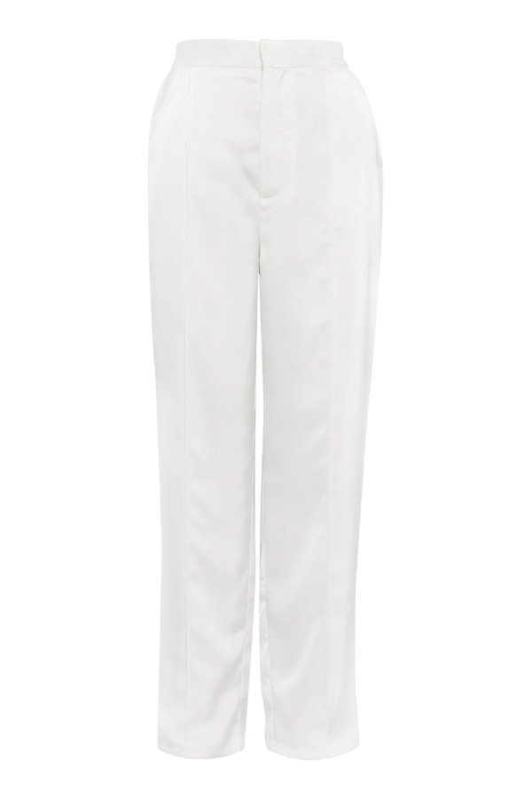 Mossman | Toulouse Pant White | Girls With Gems