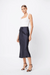 Mossman | Illusion Midi Skirt Slate | Girls with Gems