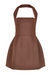 Odd Muse | The Ultimate Muse Structured Mini Dress Brown | Girls with Gems